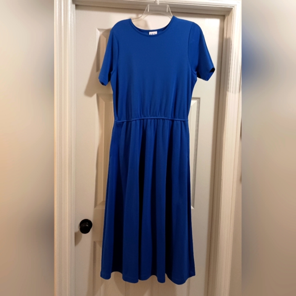 BFA  Classic Brand vintage Royal Blue pullover  Dress Size medium